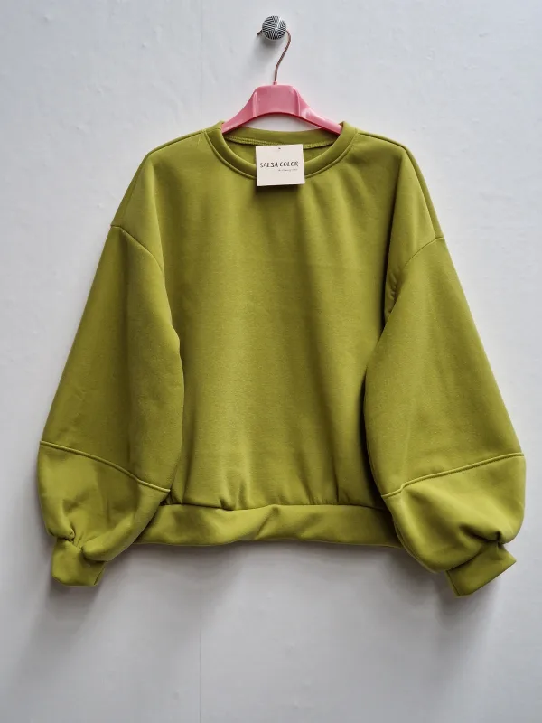 Sweatshirt Puff Sleeve

#2 | Salsa Color