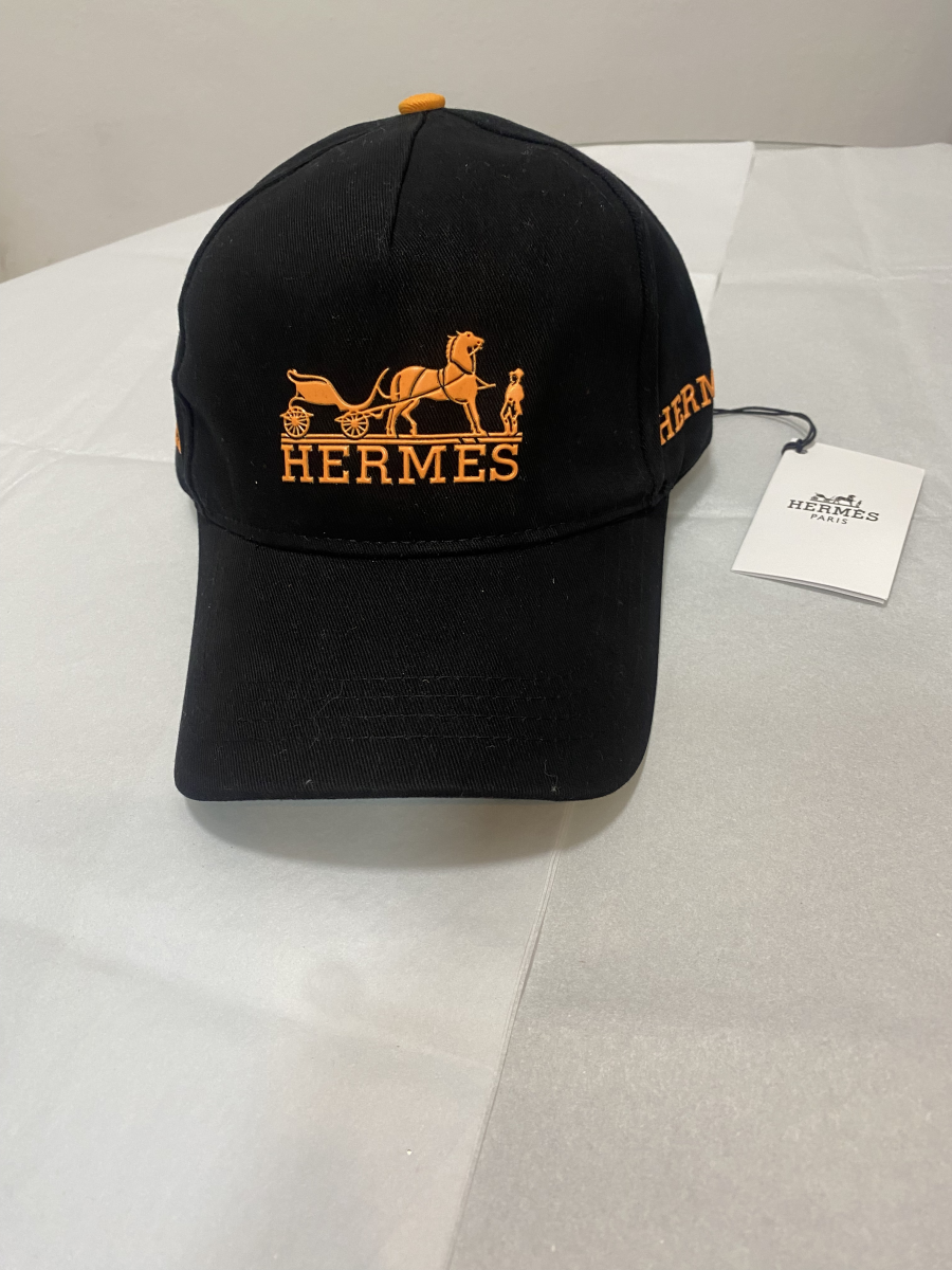 Hermes Paris Cap Black  | 