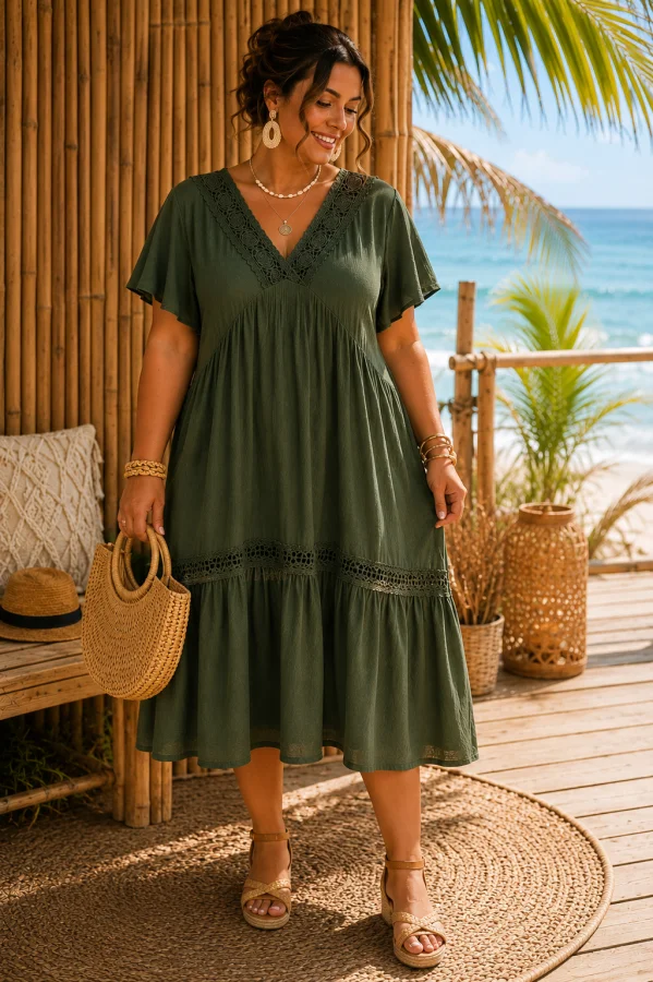 Robe " Christine " du 42 au 52 | Les Chics Filles by Sab 