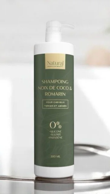 Shampoing Rosemary &Coco 🥥 | Natural moroccan beauty faites confiance à la nature.