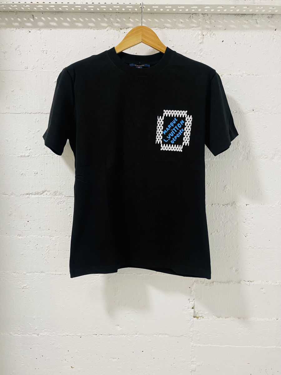 Louis Vuitton T-Shirt Marque Black | 