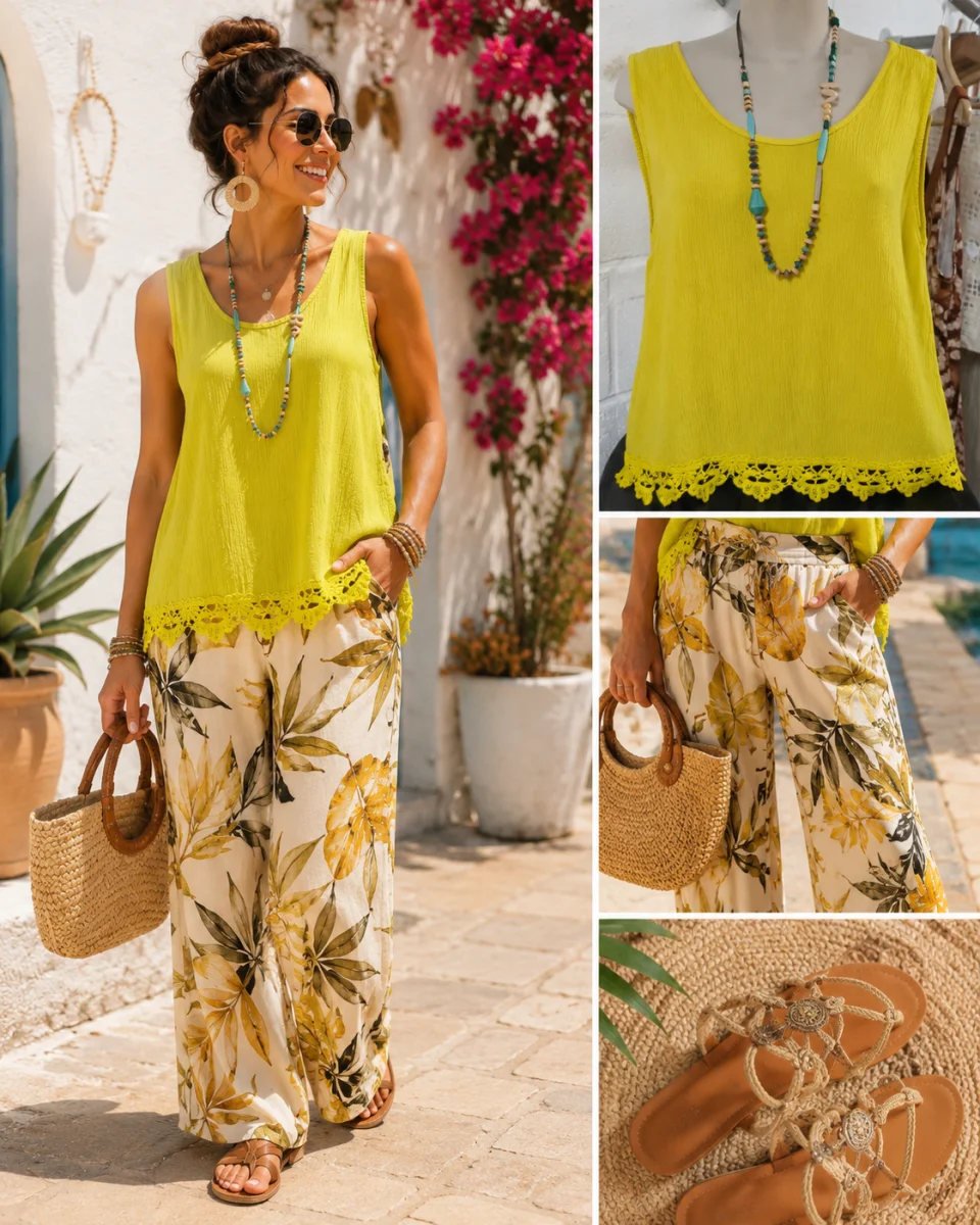 Top " moly" moutarde 36 au 46 | Les Chics Filles by Sab