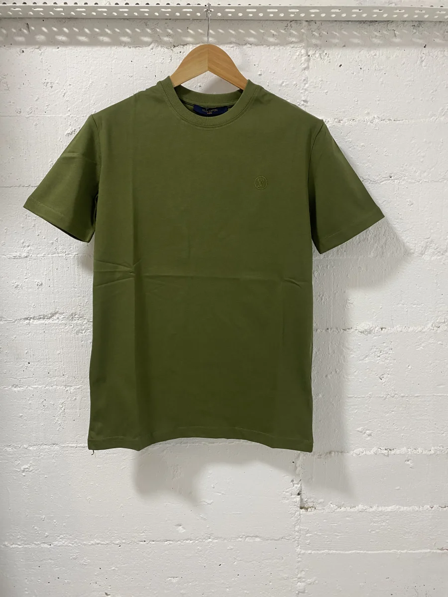Louis Vuittonr T-Shirt Green LV In Green | MASSIMOLUXURYOUTLET