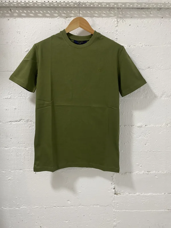 Louis Vuittonr T-Shirt Green LV In Green | MASSIMOLUXURYOUTLET