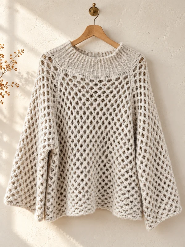 Pull " alba" beige 38 au 48/50 | Les Chics Filles by Sab