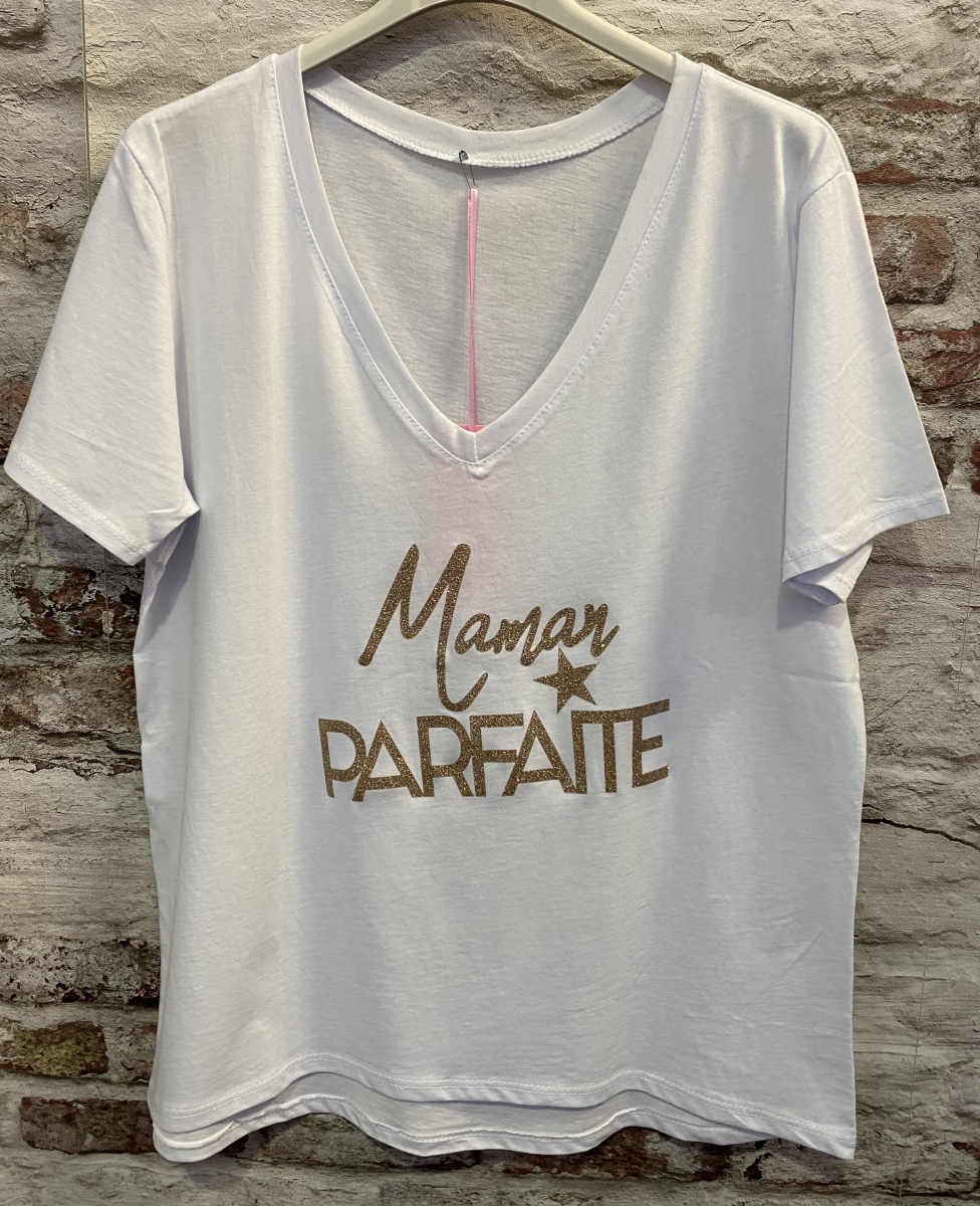 Tshirt maman parfaite | Jus de coco 