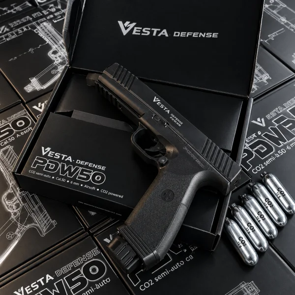 Pistola RAM Vesta Borner PDW50 calibre.50 (14 Julios) | Soldado Templario