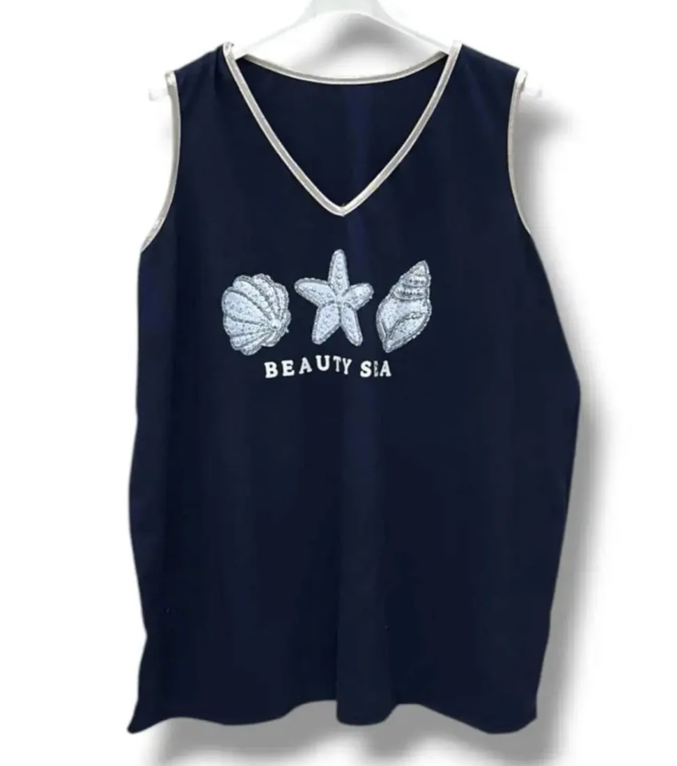 Top Muscheln AA75 | LL-Fashion
