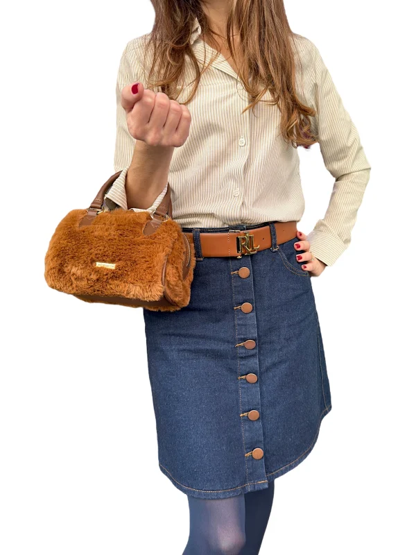 Zeila  Fourrure Camel | Sac'ré