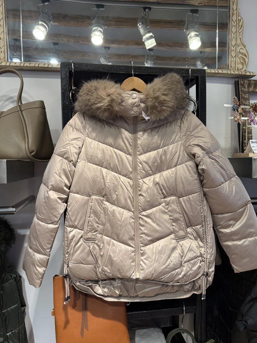 Anorak BOMBAY beig/dorado | COBRE