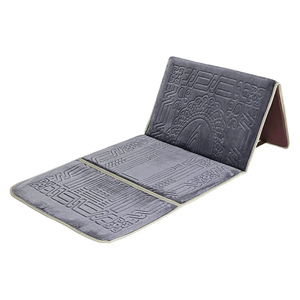 TAPIS DE PRIERE PLIABLE AVEC DOSSIER | AMCOSMETIK