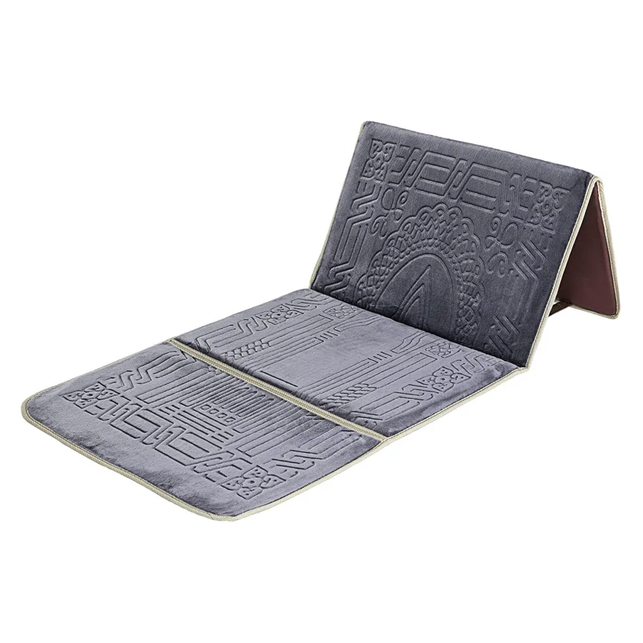 TAPIS DE PRIERE PLIABLE AVEC DOSSIER | AMCOSMETIK