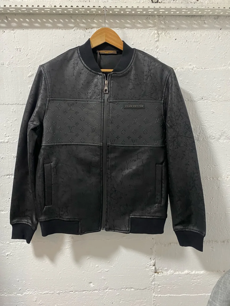 Louis Vuitton Jacket Monogram Black | MASSIMOLUXURYOUTLET