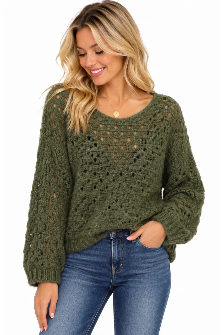 Pull ajouré | Jus de coco