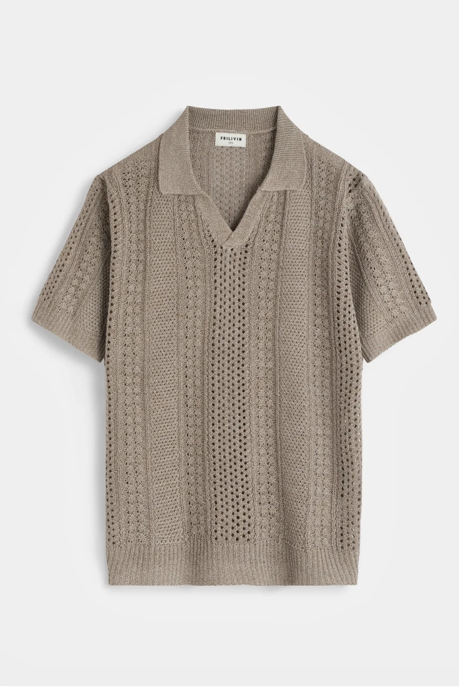 PRÉ-RESERVA Polo de malha Frilivin Café  | definne
