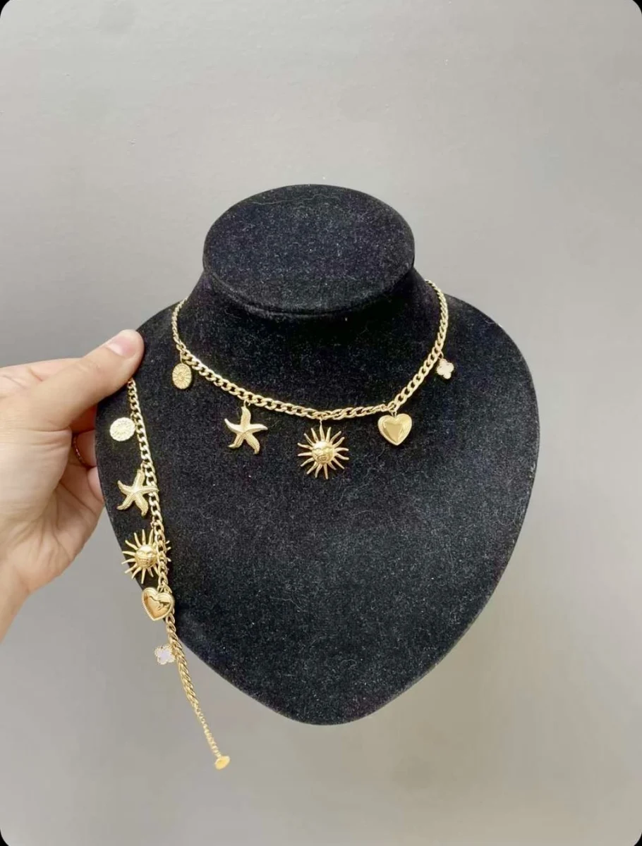 Ensemble collier + bracelet  | Dalyn shop