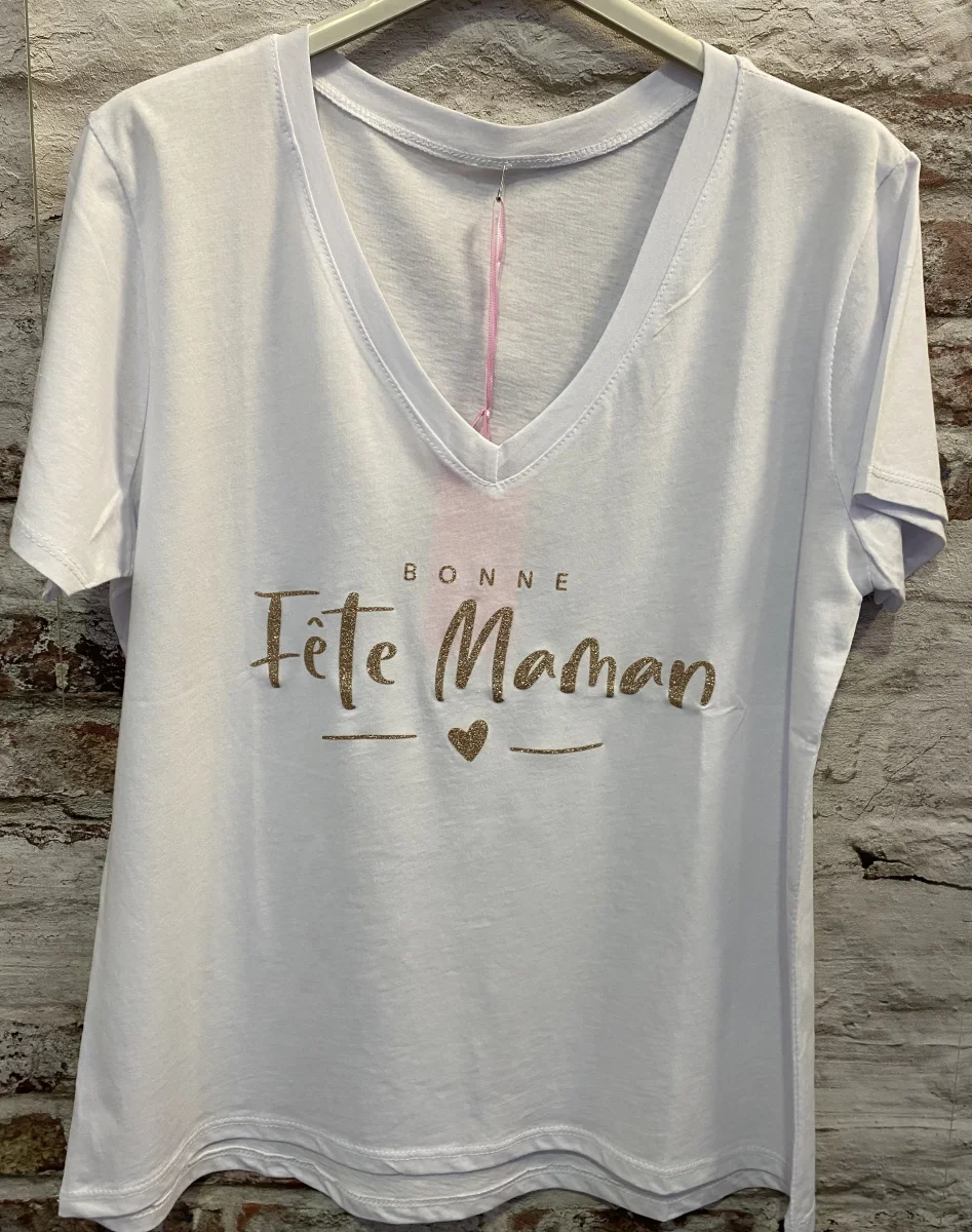 Tshirt bonne fete maman | Jus de coco 