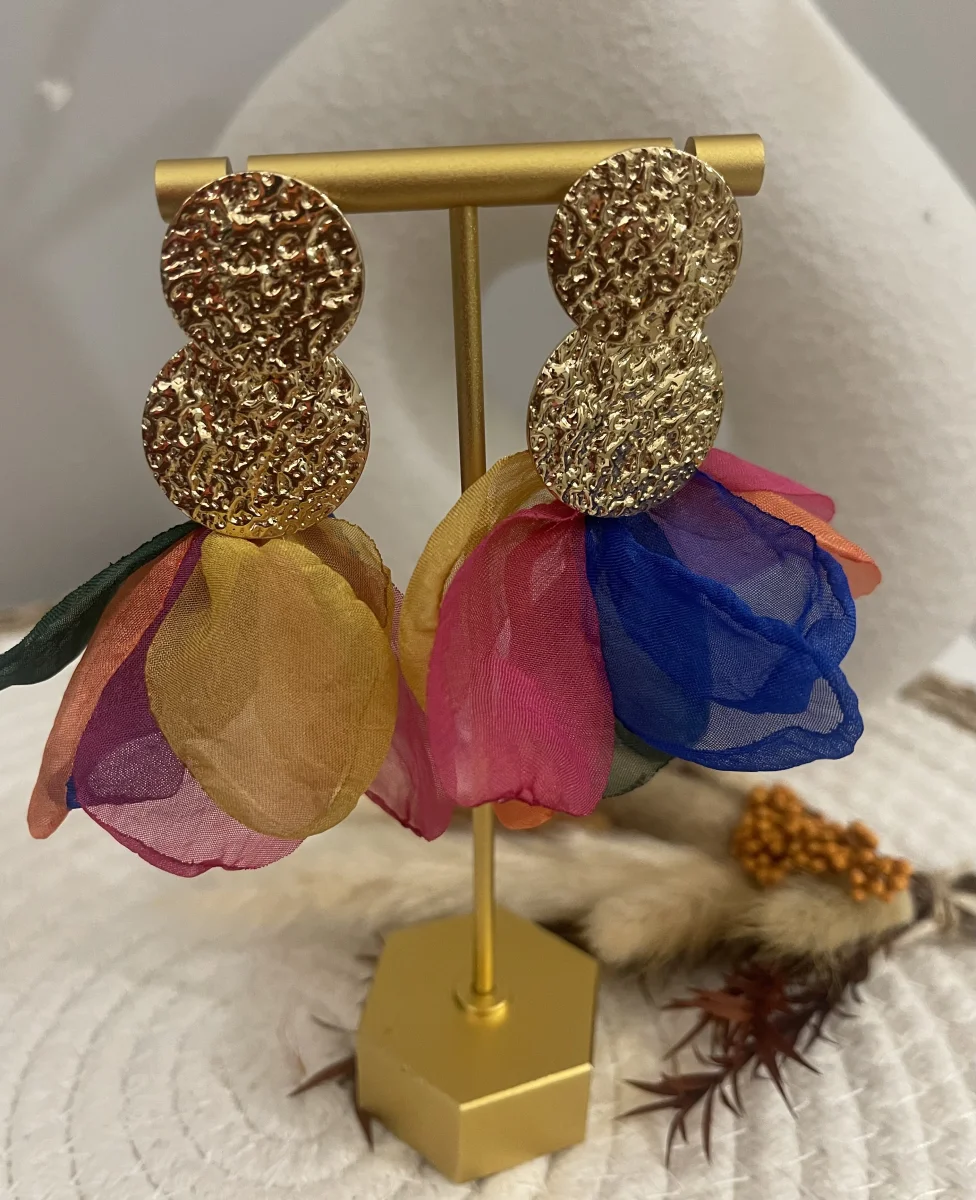 Boucles d oreilles en metal  | WOMANITY FWI