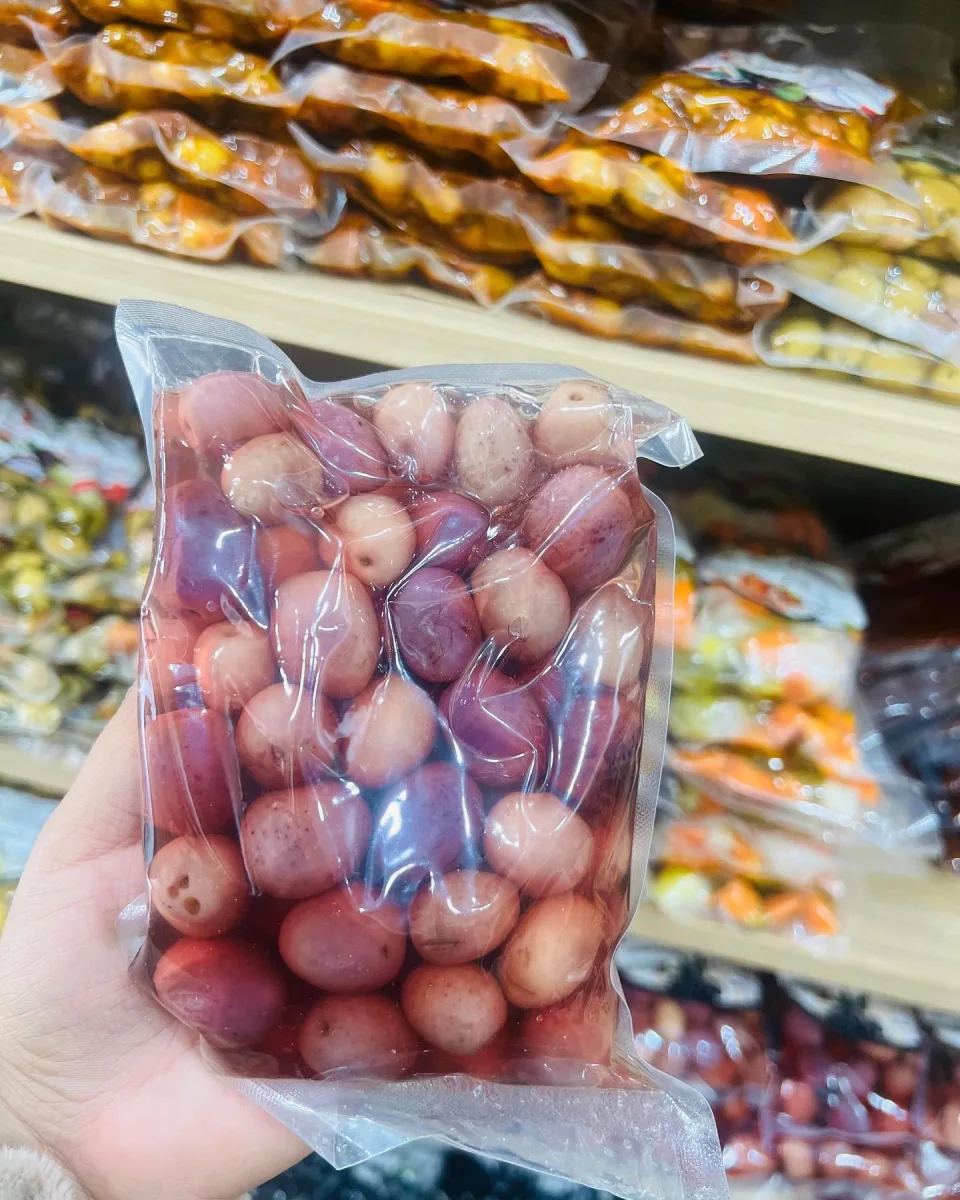 Olive rouge sans soude زيتون احمر بدون صودا | DARLWARD