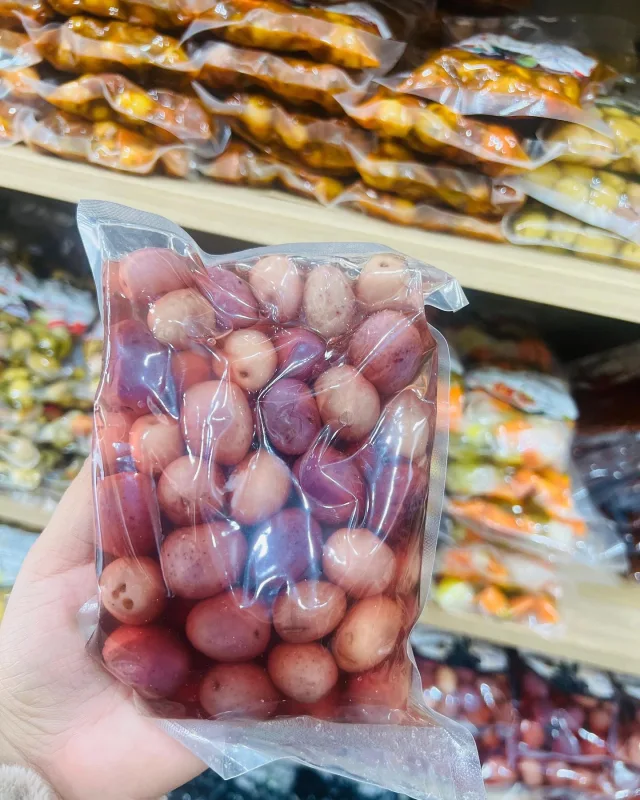 Olive rouge sans soude زيتون احمر بدون صودا | DARLWARD