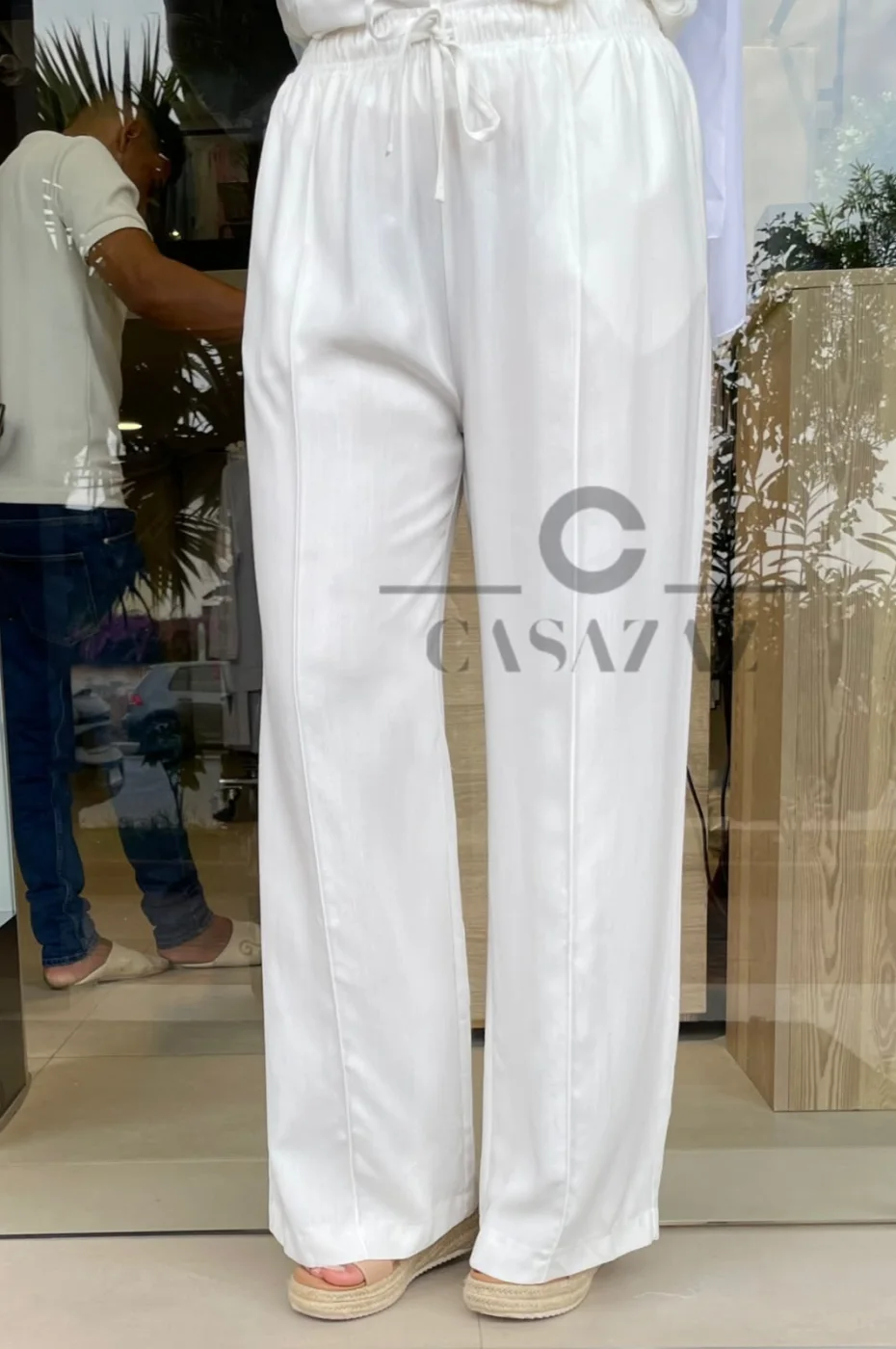 Pantalon large fluide | CasaZaz
