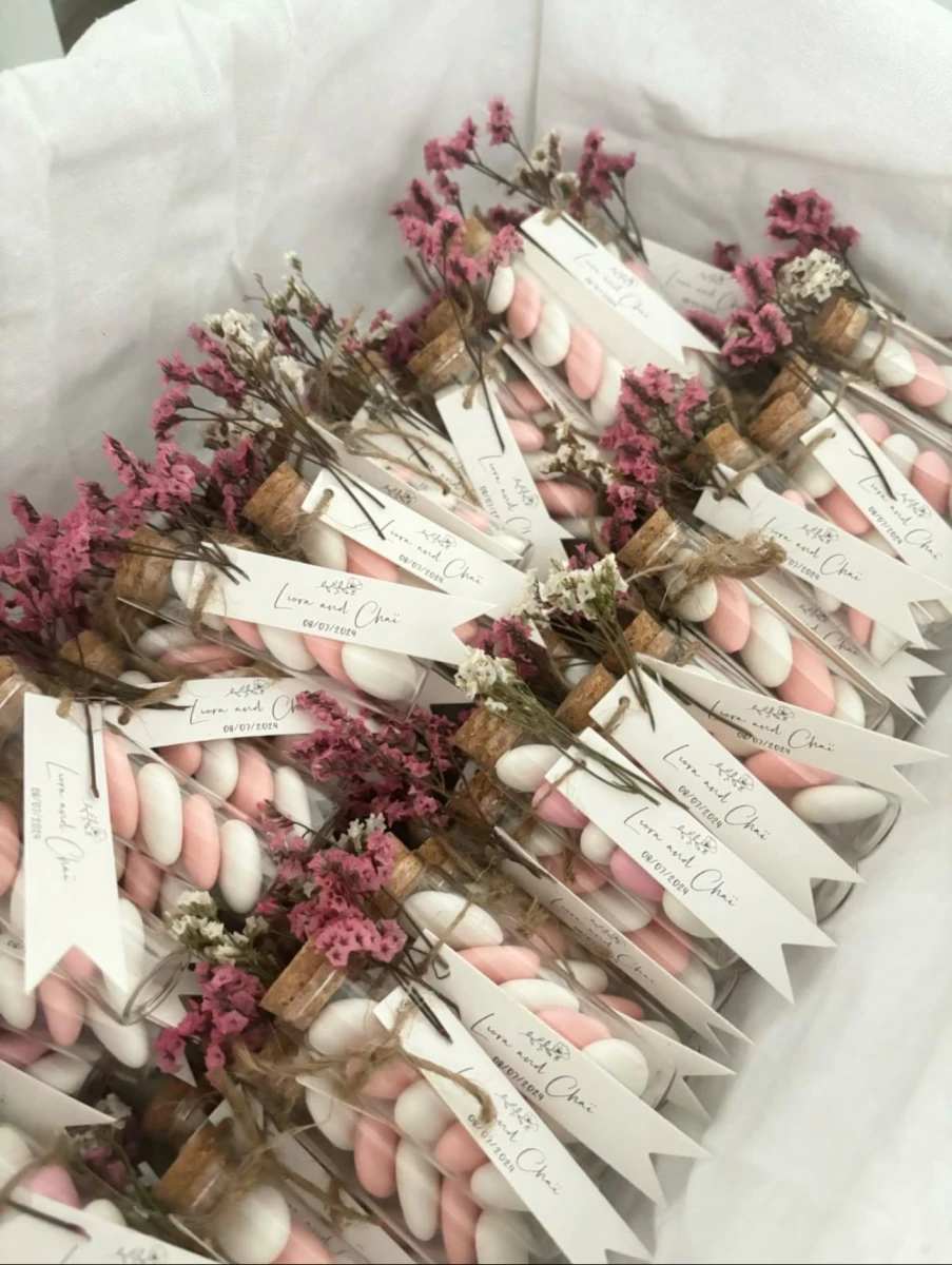 Fiole de dragee | Jasmine créations 