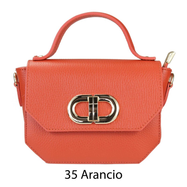 5886 - Borsa in pelle doppia D | Carvin Bags