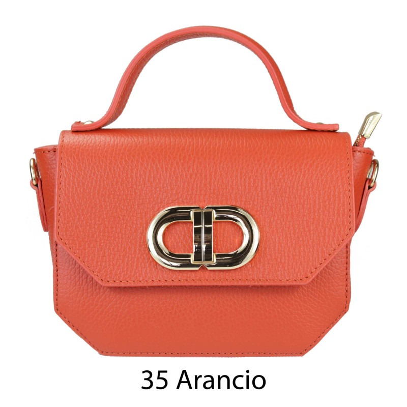 5886 - Borsa in pelle doppia D | Carvin Bags