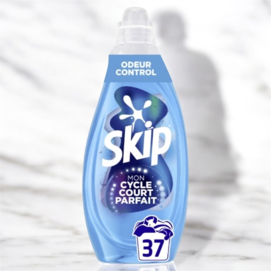 Skip Lessive liquide Mon Cycle Court Parfait Odeur Control - 37 lavages | Miniprix