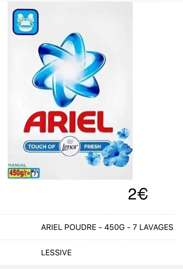 Ariel 450g | fresh home