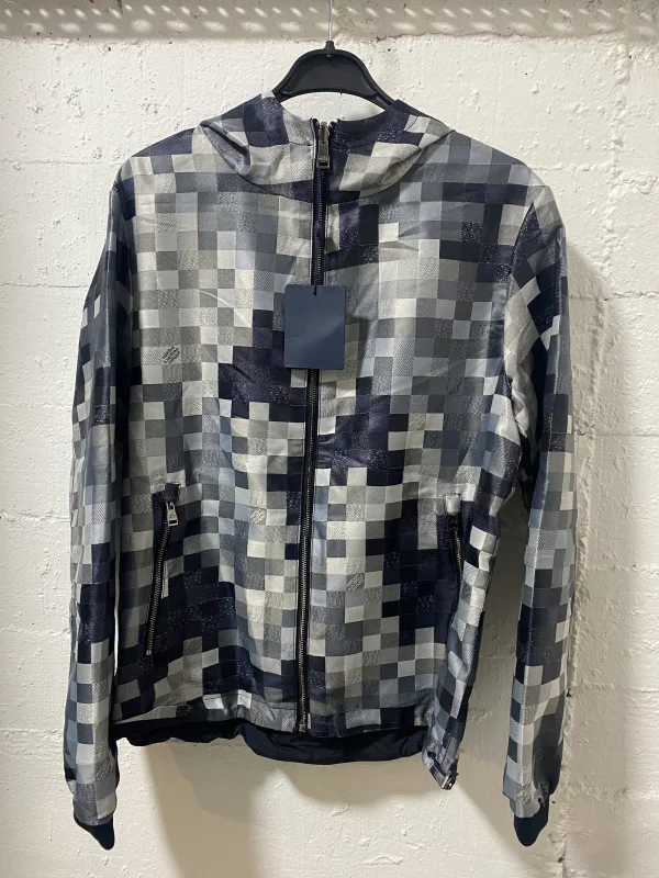 Louis Vuitton Double Face Jacket Dark Blue  | MASSIMOLUXURYOUTLET