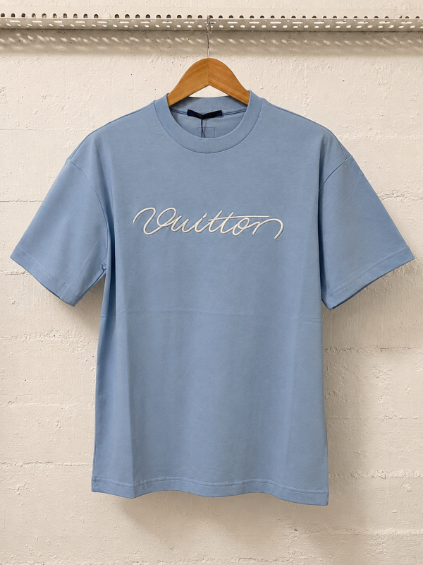 Louis Vuitton T-Shirt Light Blue  | 