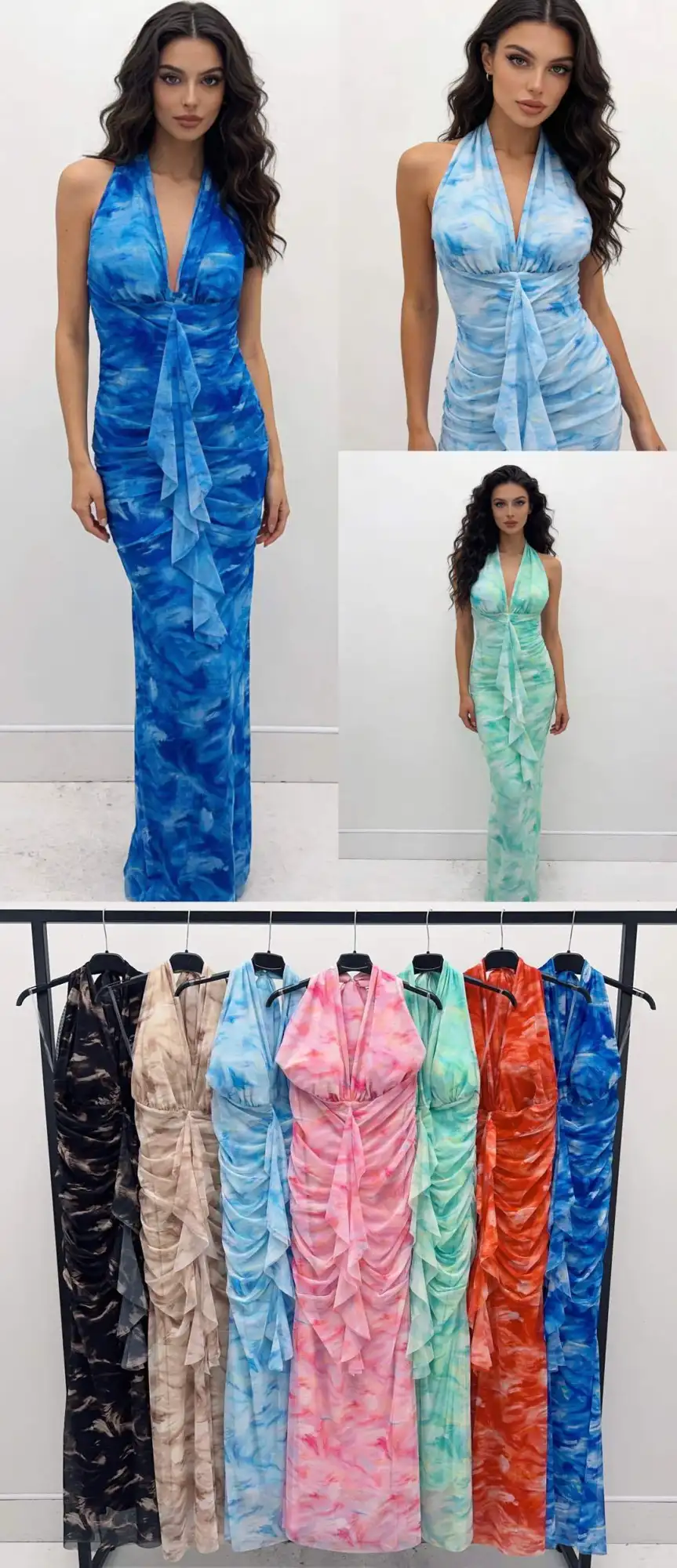 Robe tie&dye | Pink Corner 974