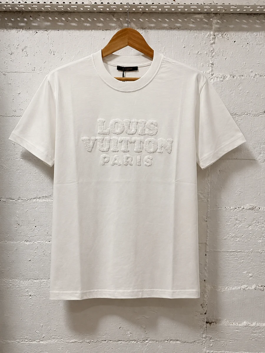 Louis Vuitton Embossed T-Shirt White  | 