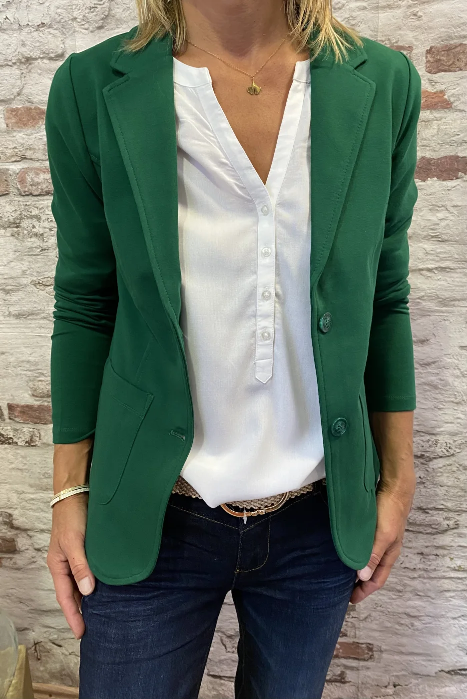 Blazer street one vert ou bleu | Jus de coco 