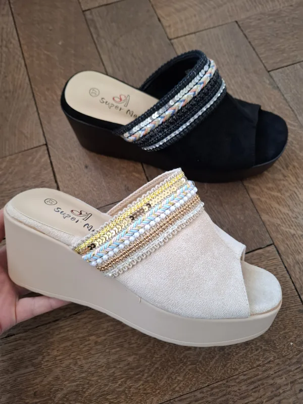 Pantoletten Keil M2 | Lieblings Schuhe 