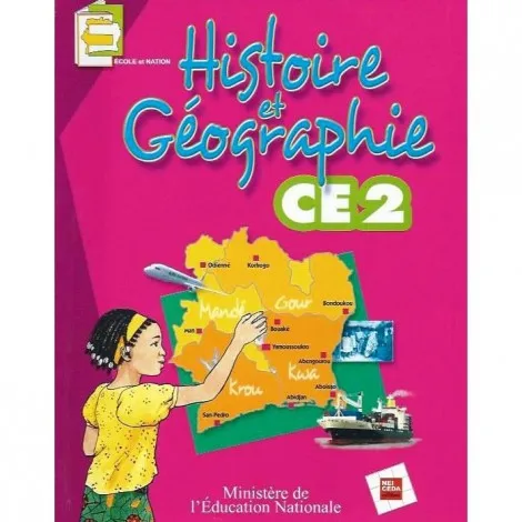 Livre Histoire et géographie ce2 ed NEI | GX-IVOIRE SERVICE 
