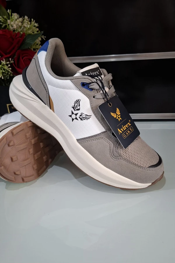 Tenis Avirex Drip Srop e White Gray Blue Cod. 866 | definne