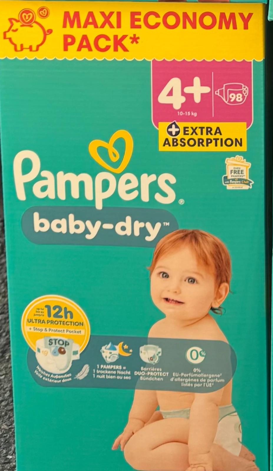 Pampers tailel4+ | Miniprix