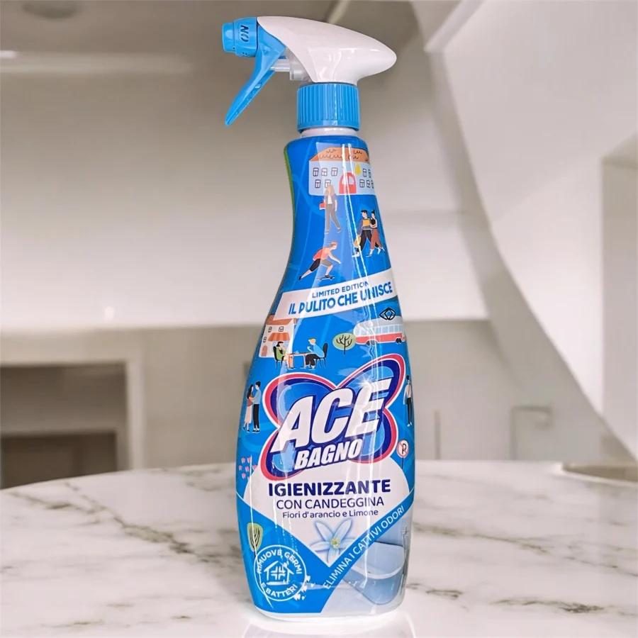 ACE Spray Dégraissant salle de bain avec anticalcaire | Miniprix