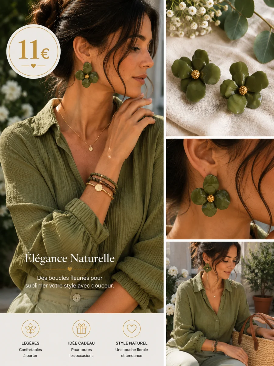 Boucles d’oreilles " elo"  | Les Chics Filles by Sab 