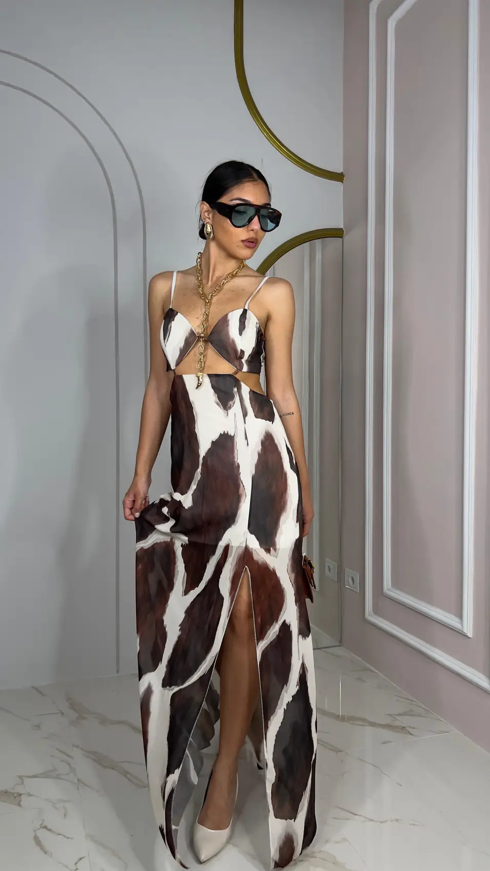 Vestito cut out  | ELIS MODA
