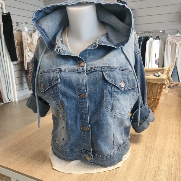 Blouson jean clair | Etincelle 