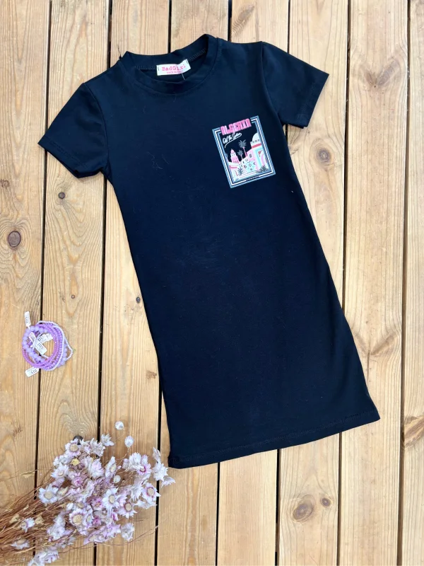 Robe sweat noir | Lena in Love 