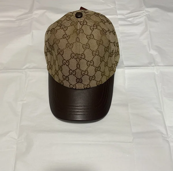 Gucci Firenze 1921 Baseball  Cap GG Monogram Beige/Brown | 