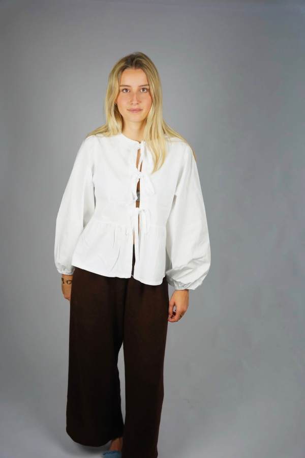 Cotton Bow Top  | Salsa Color