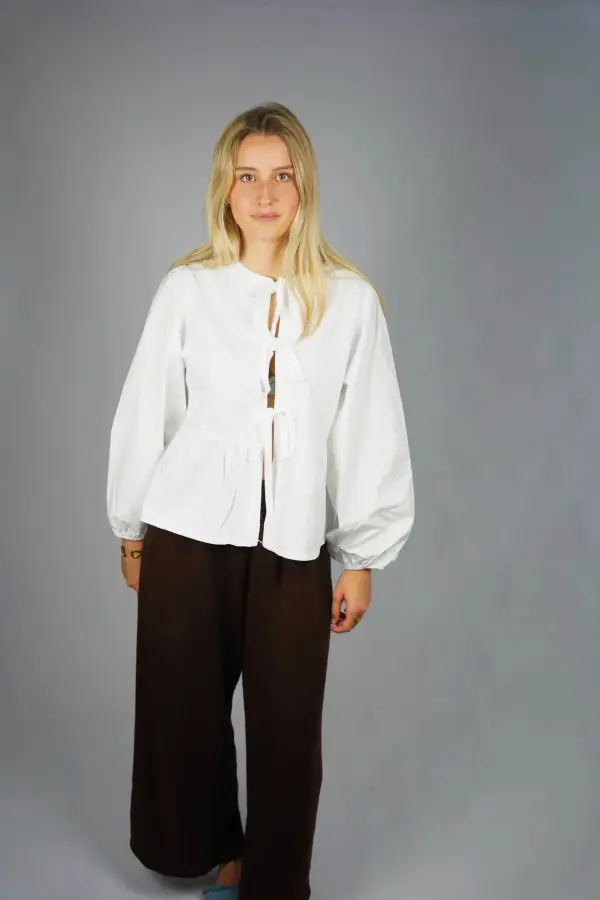 Cotton Bow Top  | Salsa Color