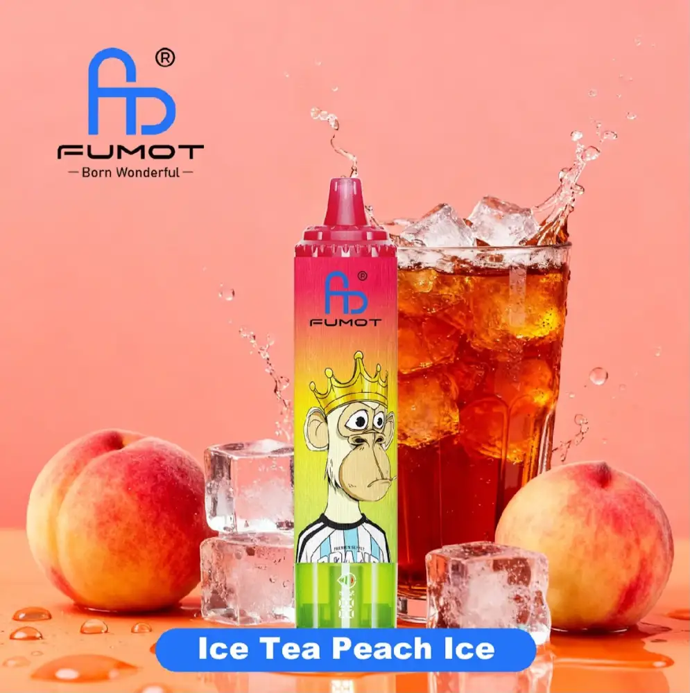 15000 Ice tea peach ice Tornado Fumot | Eq vape