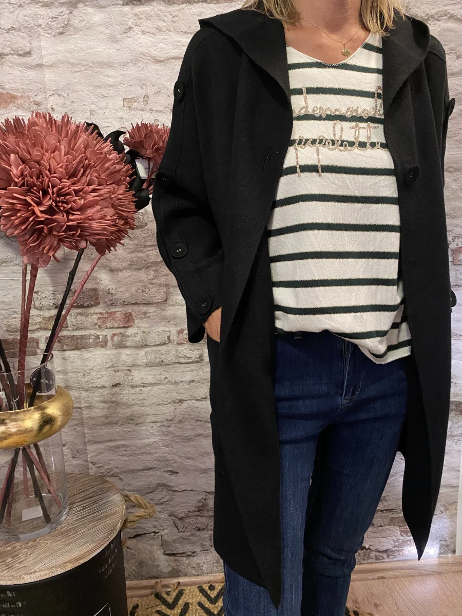 Pull mademoiselle pipelette   | Jus de coco 