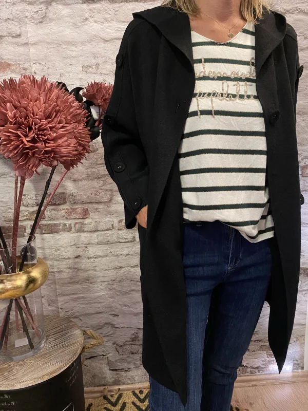 Pull mademoiselle pipelette   | Jus de coco 